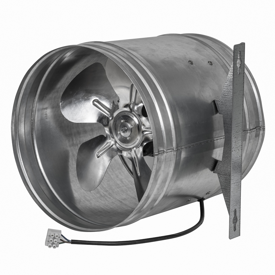 in-line low pressure fan, Ø160mm, metal