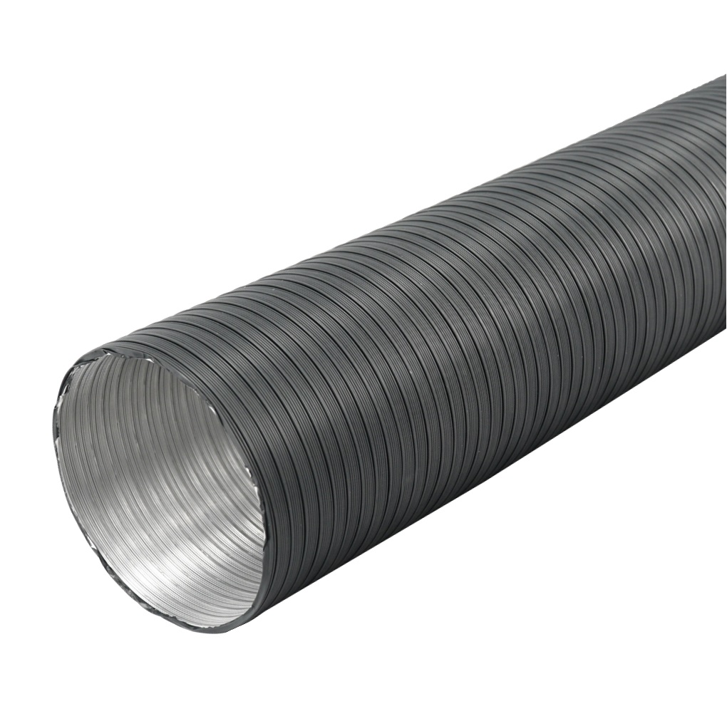conducto de aire de aluminio, Ø100mm-3m, antracita