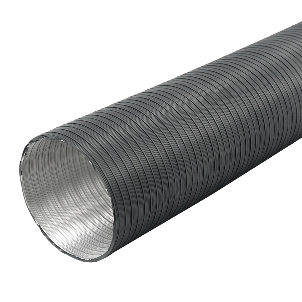 air duct aluminium, Ø125mm-3m anthracite